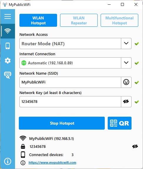 MyPublicWiFi screenshot